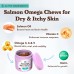 Natural Dog Company Omega Chews for Dogs Skin and Coat Support with Salmon Oil and Fatty Acids, Helps Itchy Skin, Dryness, Shedding, Supports Joints, Heart,Immune System & Overall Health (180 cnt) Natural Dog Company Omega Chews for Dogs Skin and Coat Support with Salmon Oil and Fatty Acids, Helps Itchy Skin, Dryness, Shedding, Supports Joints, Heart,Immune System & Overall Health (180 cnt)
