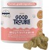 Good Trouble Pets Complete Care Dog Multivitamin, Ashwagandha, Biotin, Yucca, Glucosamine Chondroitin, Probiotics, Omega Fish Oil - Dog Supplements & Vitamins for Joint, Heart, and Immune Health Good Trouble Pets Complete Care Dog Multivitamin, Ashwagandha, Biotin, Yucca, Glucosamine Chondroitin, Probiotics, Omega Fish Oil - Dog Supplements & Vitamins for Joint, Heart, and Immune Health